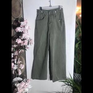 Green Jean pants